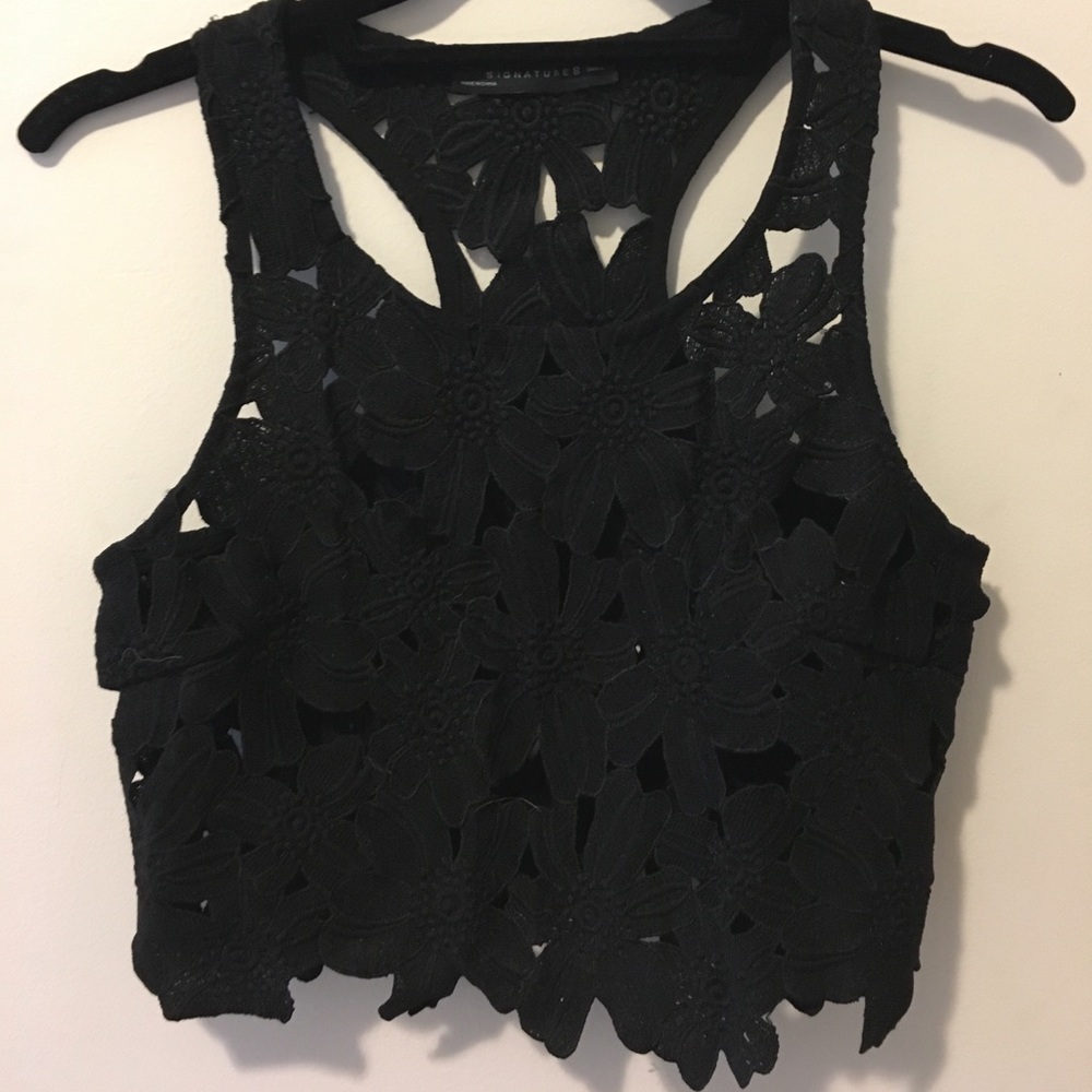 Crochet crop top